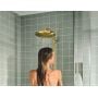 Zestaw prysznicowy ścienny termostatyczny z deszczownicą brushed cool sunrise 26677GN1 Grohe Vitalio Start Shower System zdj.7