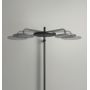 Zestaw prysznicowy ścienny z deszczownicą czarny 266802431 Grohe Vitalio Start System zdj.3