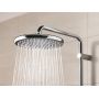 Zestaw prysznicowy ścienny z deszczownicą chrom 26816000 Grohe Vitalio Start Shower System zdj.4
