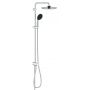 Zestaw prysznicowy ścienny z deszczownicą starlight chrome 26989001 Grohe Vitalio Start System zdj.7