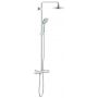 Zestaw prysznicowy ścienny termostatyczny z deszczownicą starlight chrome 27296001 Grohe Euphoria zdj.1