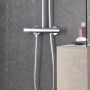 Zestaw prysznicowy ścienny termostatyczny z deszczownicą starlight chrome 27296001 Grohe Euphoria zdj.4