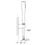 Zestaw prysznicowy ścienny starlight chrome 27369000 Grohe Euphoria zdj.2
