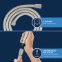 Wąż prysznicowy 175 cm supersteel 28388DC0 Grohe Silverflex zdj.5