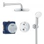 Zestaw prysznicowy podtynkowy termostatyczny starlight chrome 34727000 Grohe Grohtherm zdj.1