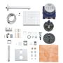 Zestaw prysznicowy podtynkowy termostatyczny z deszczownicą starlight chrome 34741000 Grohe Grohtherm Cube zdj.3