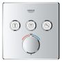 Zestaw prysznicowy podtynkowy termostatyczny z deszczownicą chrom 34875000 Grohe Precision Smartcontrol zdj.3