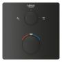 Zestaw wannowo-prysznicowy podtynkowy termostatyczny z deszczownicą czarny 348812430 Grohe Precision zdj.5
