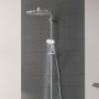Zestaw prysznicowy ścienny termostatyczny z deszczownicą starlight chrome 26507000 Grohe Euphoria zdj.10