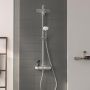 Zestaw prysznicowy ścienny termostatyczny z deszczownicą chrom 26509000 Grohe Euphoria zdj.12