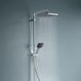 Zestaw wannowo-prysznicowy ścienny termostatyczny z deszczownicą starlight chrome 26984001 Grohe Vitalio Comfort zdj.8