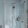 Zestaw prysznicowy ścienny z deszczownicą starlight chrome 26698001 Grohe Vitalio Comfort zdj.9