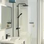 Zestaw prysznicowy ścienny czarny 263992431 Grohe Vitalio Comfort zdj.6
