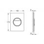 Przycisk spłukujący do wc supersteel 37601DC0 Grohe Nova Cosmopolitan S zdj.2