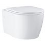 Miska WC z deską wolnoopadającą wisząca bez kołnierza biały 103848SH00 Grohe Start zdj.1