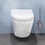 Miska WC z deską wolnoopadającą wisząca bez kołnierza ze spłukiwaniem wirowym biały połysk 102509SH00 Grohe Euro Ceramic zdj.11
