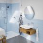 Umywalka 60x47 cm prostokątna ścienna biała 102418SH00 Grohe Euro Ceramic zdj.8
