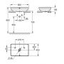 Umywalka 60x40 cm prostokątna nablatowa biała 102434SH00 Grohe Euro Ceramic zdj.2