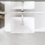 Umywalka 60x40 cm prostokątna nablatowa biała 102434SH00 Grohe Euro Ceramic zdj.7
