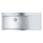 Zlewozmywak stalowy 116x52 cm 31581SD1 Grohe K1000 zdj.1