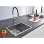 Zlewozmywak stalowy 55x45 cm 31726SD0 Grohe K700 zdj.4