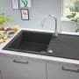 Zlewozmywak granitowy 100x50 cm 31641AP0 Grohe K400 zdj.8