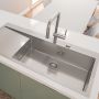 Zlewozmywak stalowy 116x52 cm 31582SD1 Grohe K1000 zdj.7