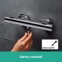Bateria prysznicowa ścienna z termostatem chrom 13324000 Hansgrohe Ecostat Fine zdj.6