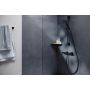 Bateria prysznicowa ścienna termostatyczna czarna 13324670 Hansgrohe Ecostat Fine zdj.4