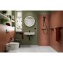 Bateria prysznicowa ścienna termostatyczna czarna 13324670 Hansgrohe Ecostat Fine zdj.5