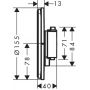 Bateria wannowo-prysznicowa podtynkowa termostatyczna chrom 15554000 Hansgrohe ShowerSelect Comfort S zdj.2