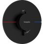 Hansgrohe ShowerSelect Comfort S 15559670 bateria prysznicowa podtynkowa termostatyczna czarna zdj.1