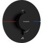 Hansgrohe ShowerSelect Comfort S 15562670 bateria prysznicowa podtynkowa termostatyczna czarna zdj.1
