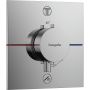 Hansgrohe ShowerSelect Comfort E 15572000 bateria wannowo-prysznicowa podtynkowa termostatyczna chrom zdj.1