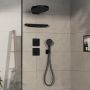 Hansgrohe ShowerSelect Comfort Q 15588670 bateria prysznicowa podtynkowa termostatyczna czarna zdj.3