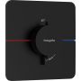 Hansgrohe ShowerSelect Comfort Q 15588670 bateria prysznicowa podtynkowa termostatyczna czarna zdj.1