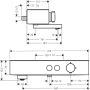 Hansgrohe ShowerSelect 24340670 bateria wannowo-prysznicowa zdj.2