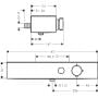 Hansgrohe ShowerTablet Select 24360140 bateria prysznicowa ścienna termostatyczna zdj.2