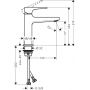 Bateria umywalkowa stojąca biała 32507700 Hansgrohe Metropol zdj.2
