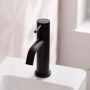 Hansgrohe Tecturis S 73301670 bateria umywalkowa stojąca czarna zdj.4