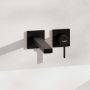 Bateria umywalkowa podtynkowa czarna 73051670 Hansgrohe Tecturis E zdj.4