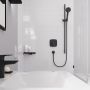 Hansgrohe Logis 71605670 bateria prysznicowa podtynkowa czarny zdj.3