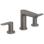 Bateria umywalkowa stojąca czarna 71733340 Hansgrohe Talis E zdj.1