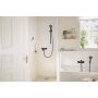 Bateria wannowo-prysznicowa ścienna czarna 72440670 Hansgrohe Rebris S zdj.5