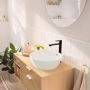 Bateria umywalkowa stojąca czarna 72580670 Hansgrohe Rebris S zdj.3