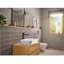 Bateria umywalkowa stojąca czarna 72591670 Hansgrohe Rebris E zdj.3