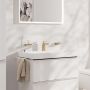 Bateria umywalkowa stojąca 73001140 Hansgrohe Tecturis E zdj.3