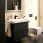Hansgrohe Tecturis E 73011670 bateria umywalkowa stojąca czarna zdj.3