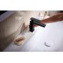 Bateria umywalkowa stojąca czarna 73014670 Hansgrohe Tecturis E zdj.3