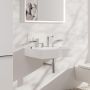 Bateria umywalkowa stojąca chrom 73030000 Hansgrohe Tecturis E zdj.3